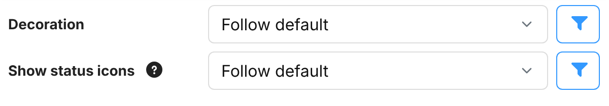 Canvas layer options