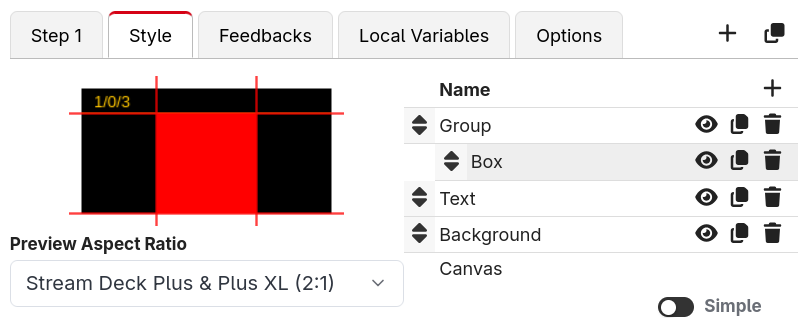 Group with Square Aspect Ratio