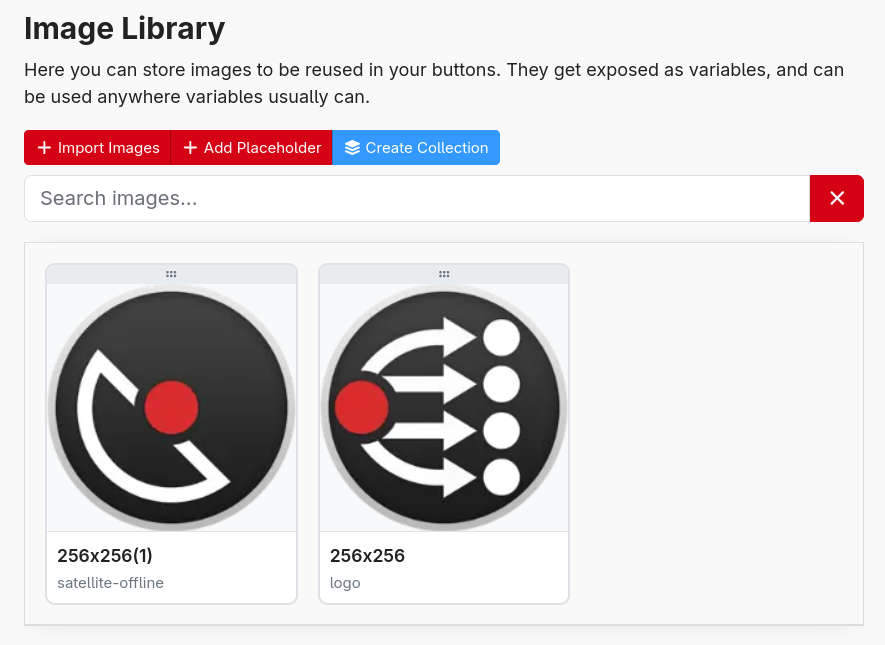 Image Library managing