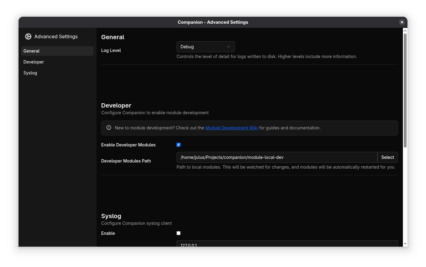 Launcher Advanced Settings