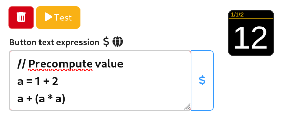 Multiline expression Multiline expression